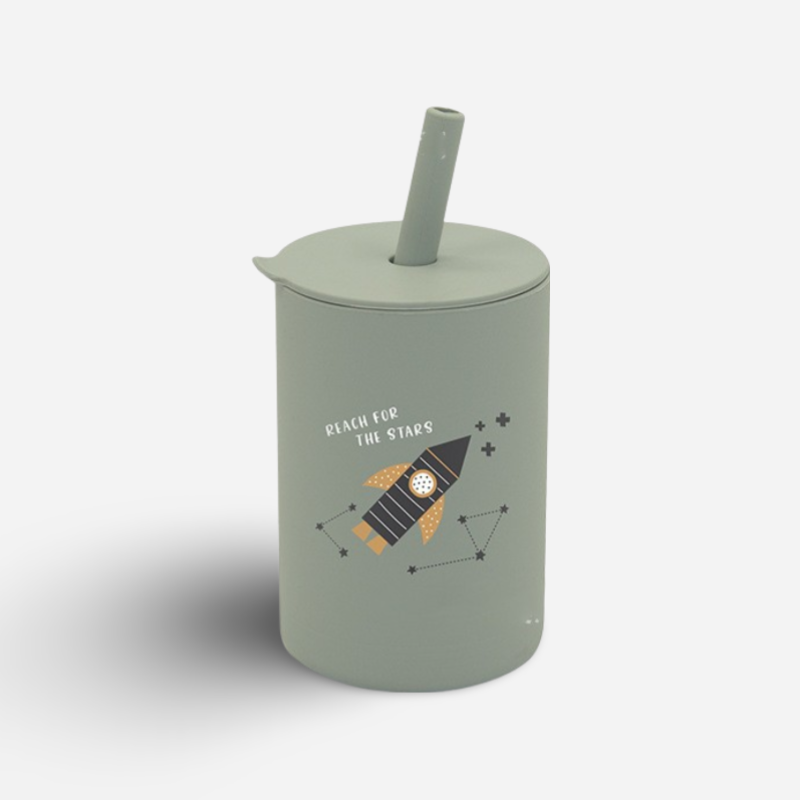 Spillfri Mugg grön
