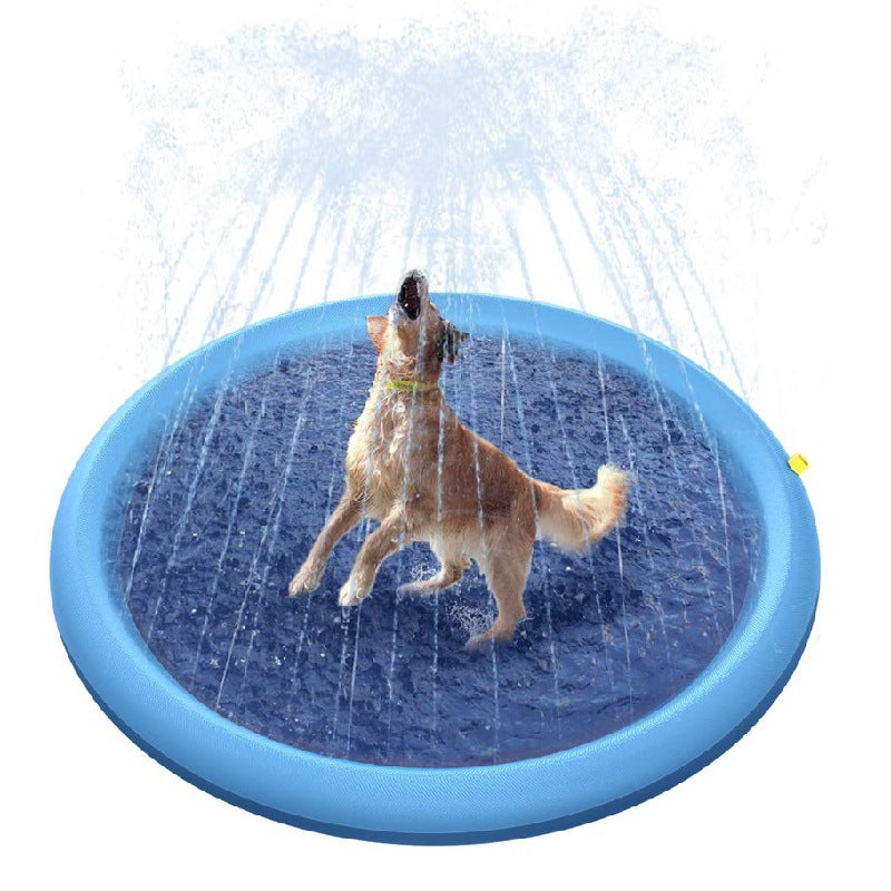 vattenlekmatta hund