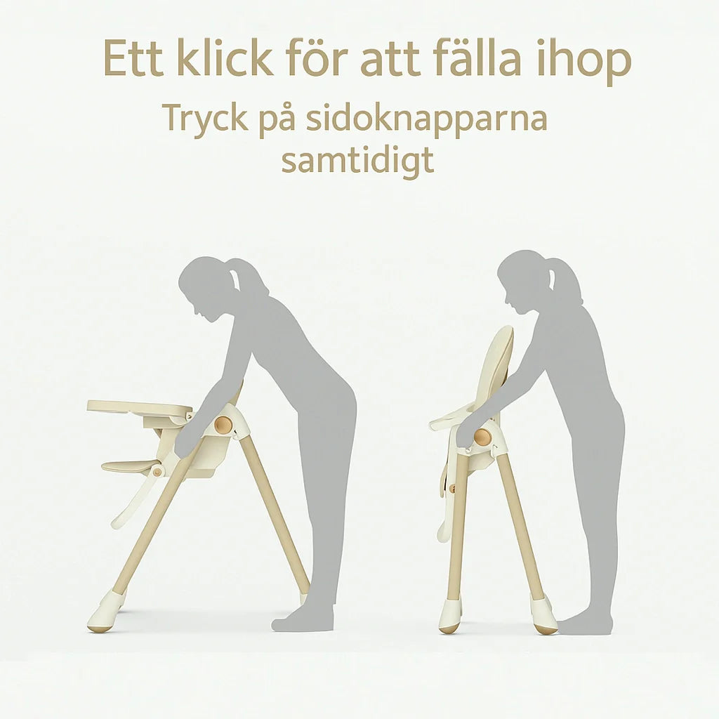Ett klick för att fälla ihop