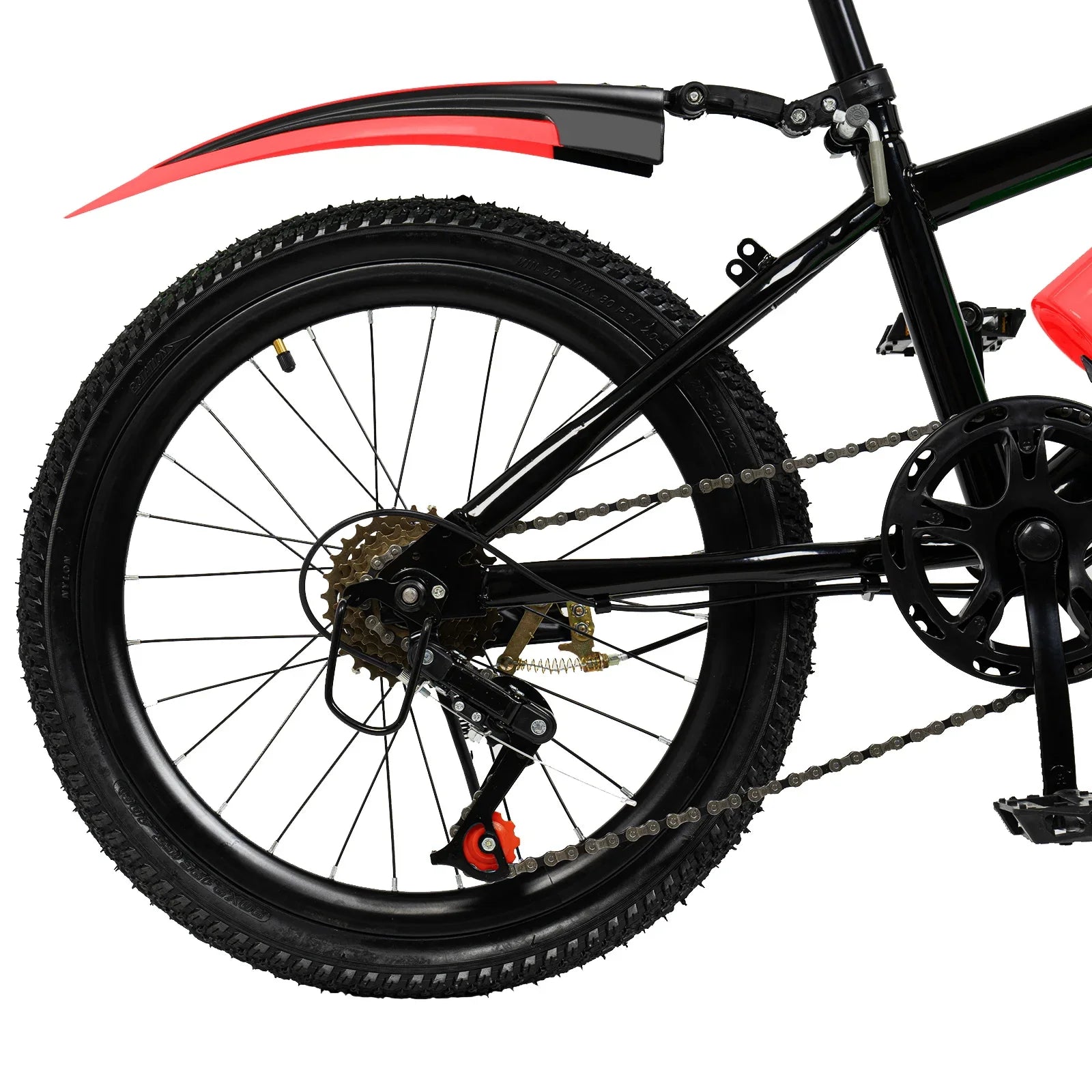 Röd Mountainbike