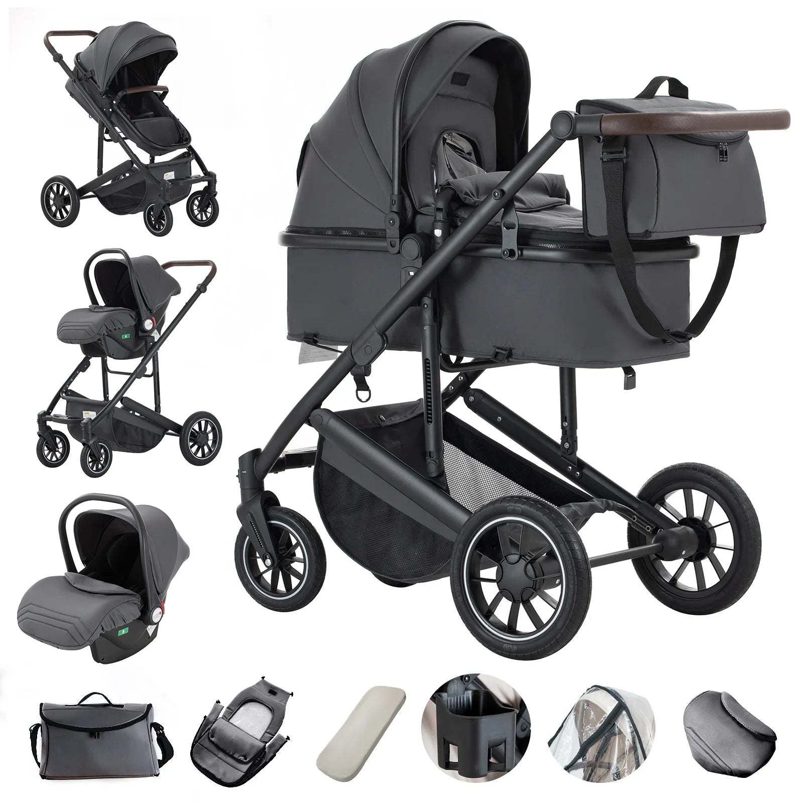 Barnvagn UrbanMove 3-i-1 by LV