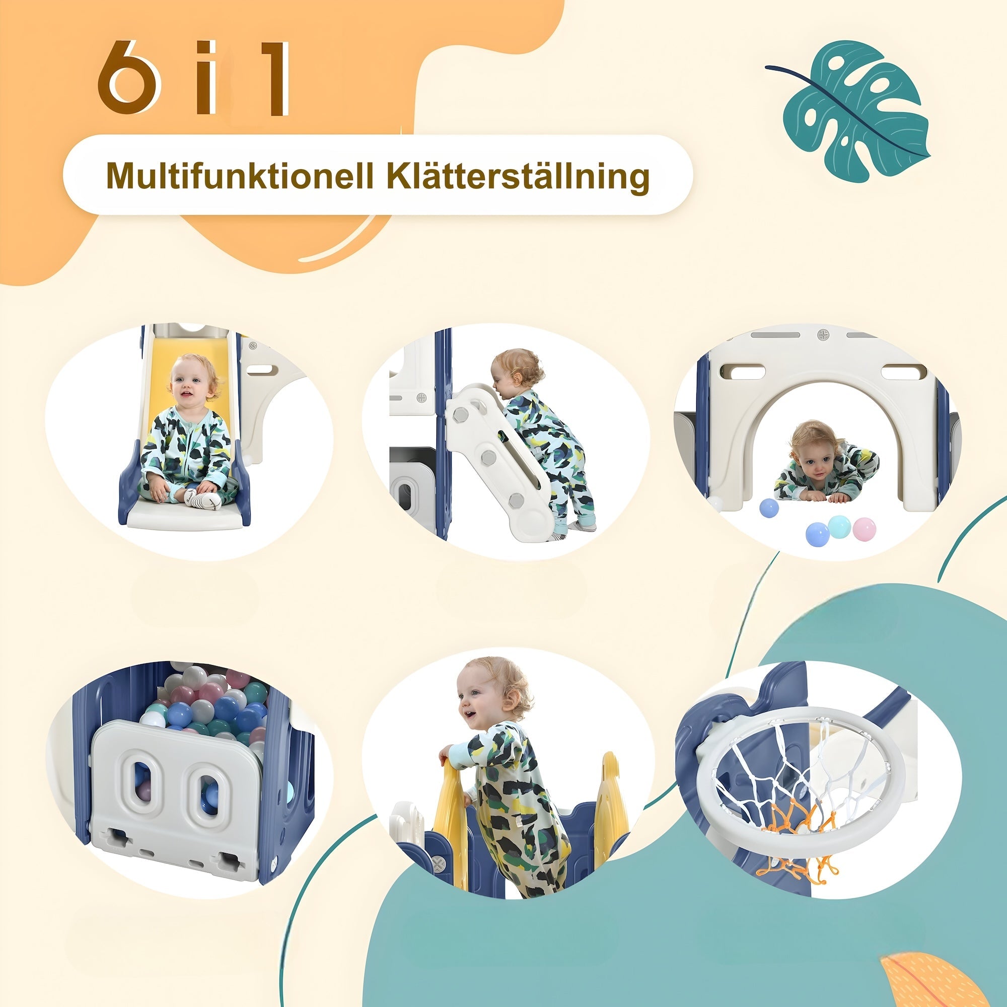 Klättrar ställning