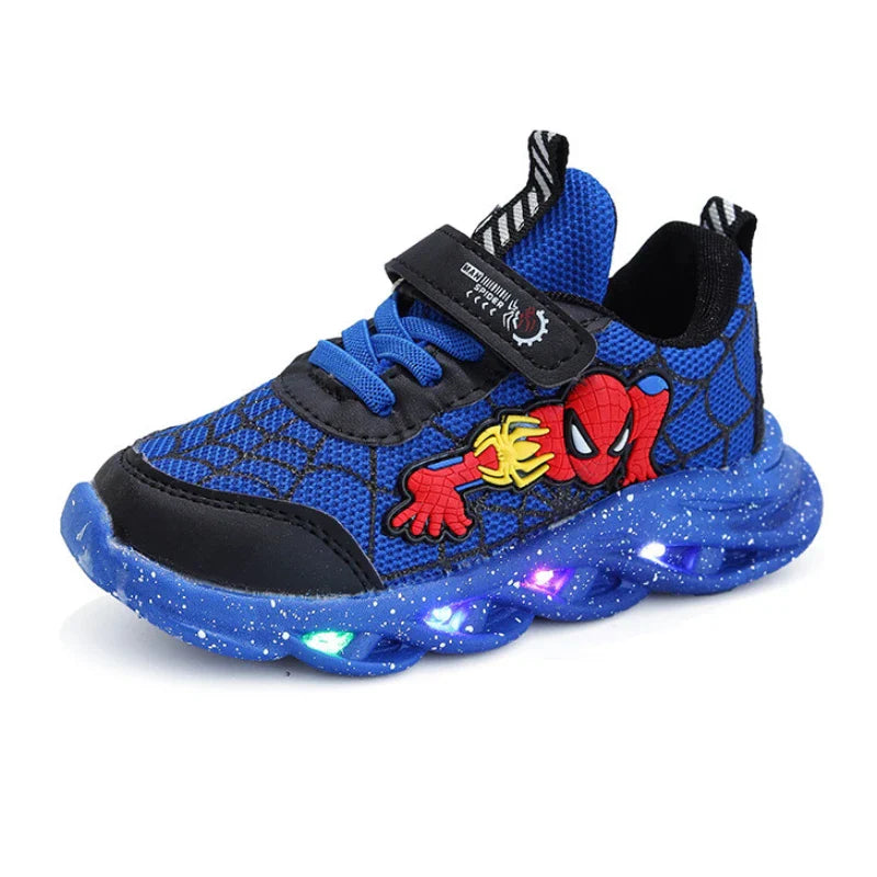 Spiderman Blinkande skor by LV