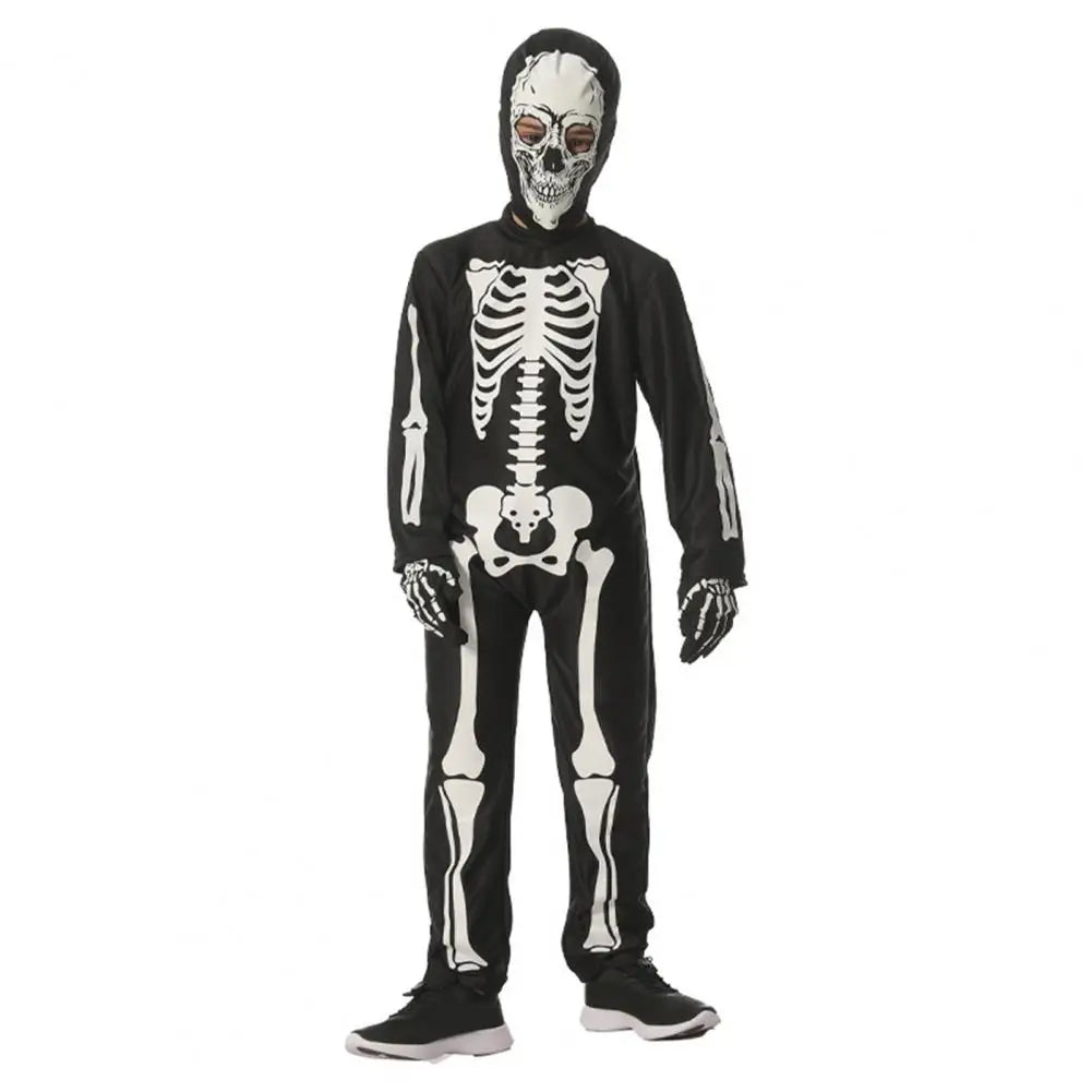 Halloween dräkt - Skelett Skräck