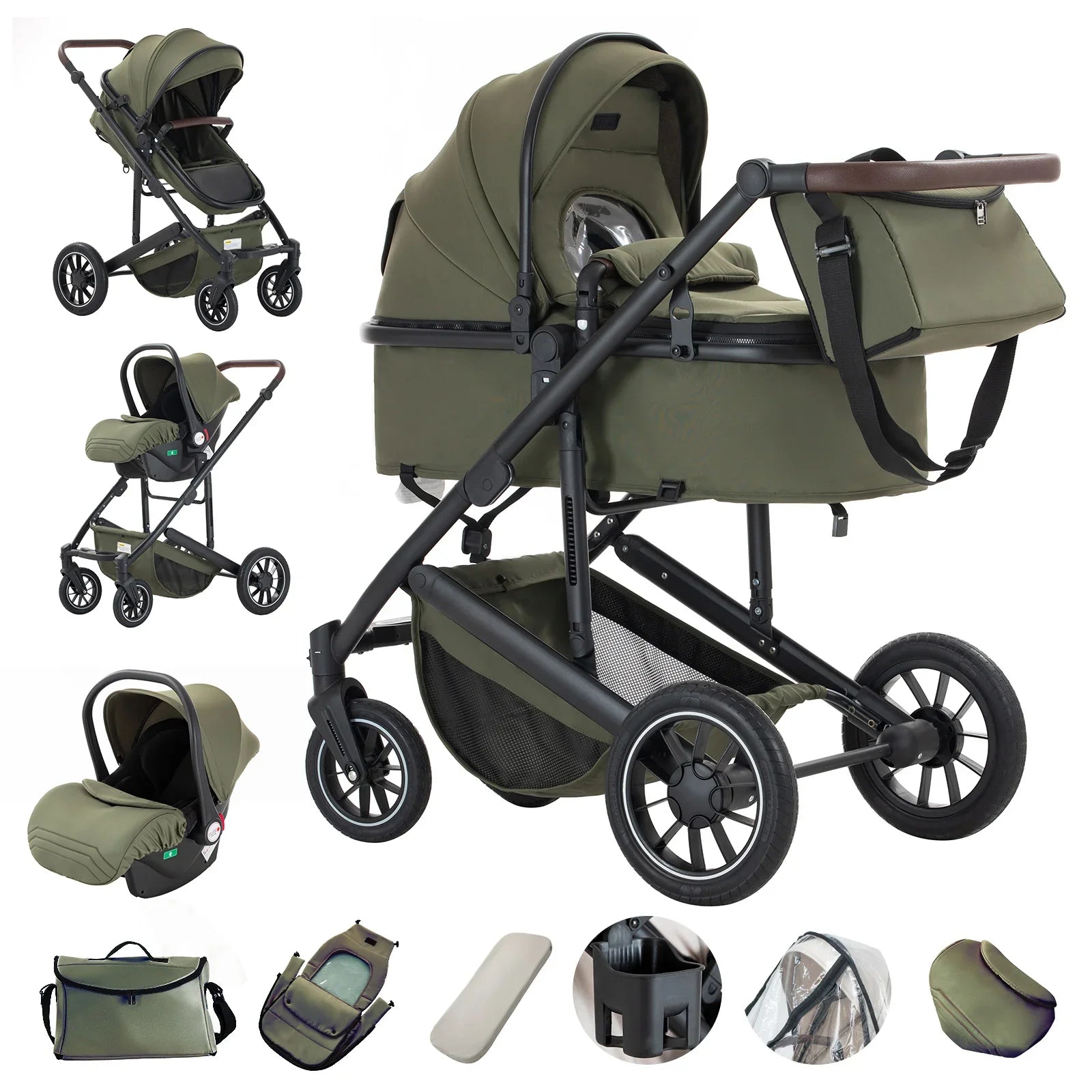 Barnvagn UrbanMove 3-i-1 by LV
