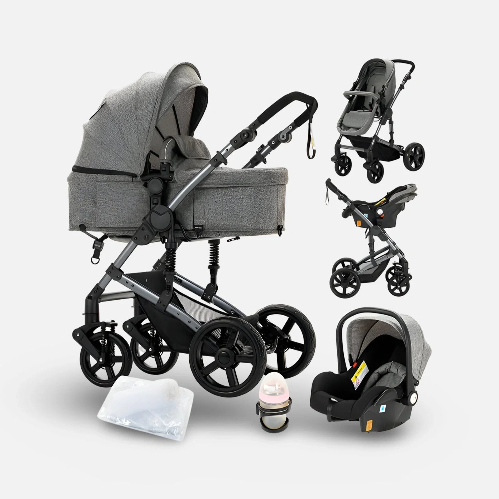 Barnvagn Premium 3-i-1 by LV