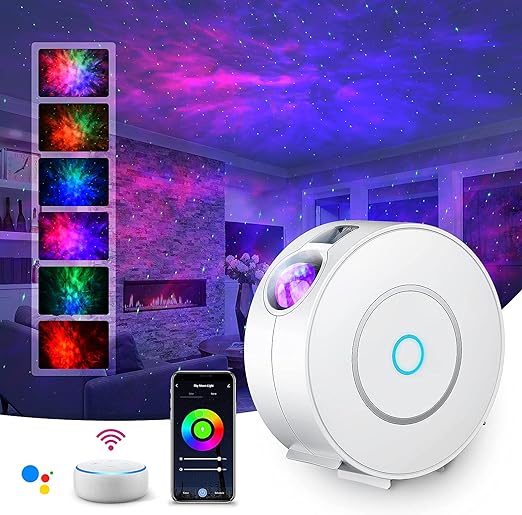 nattlampa stjärnhimmel smart galaxy