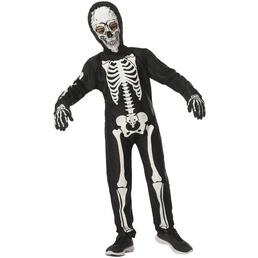 Halloween dräkt - Skelett Skräck