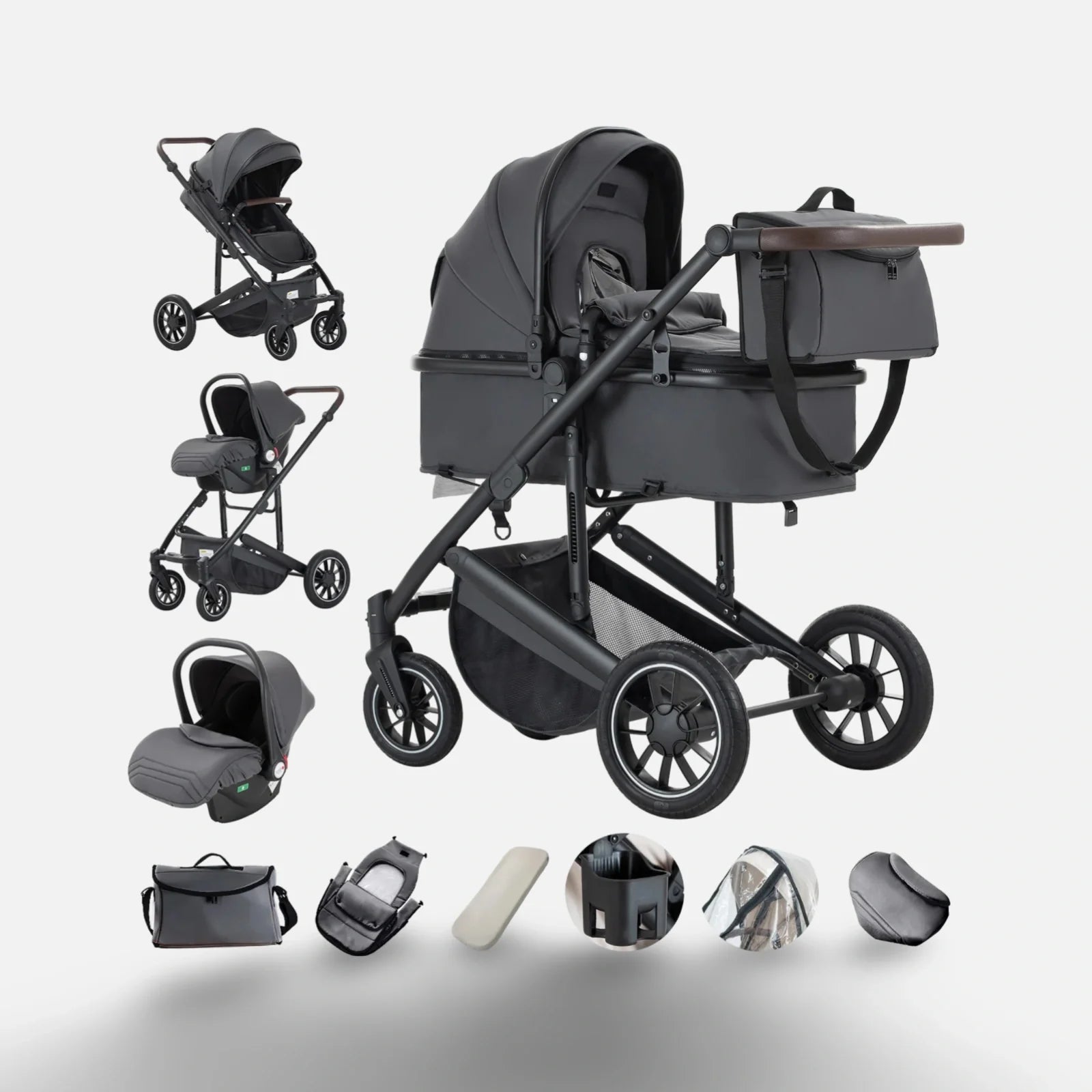 Barnvagn UrbanMove 3-i-1 by LV