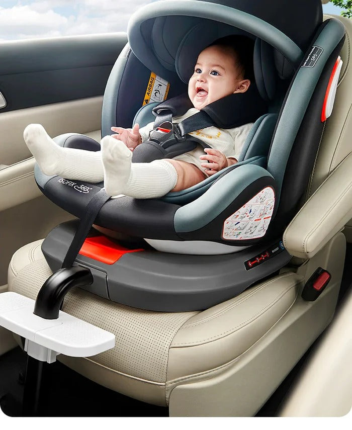 Bilbarnstol 360° Vändbar ISOFIX by LV