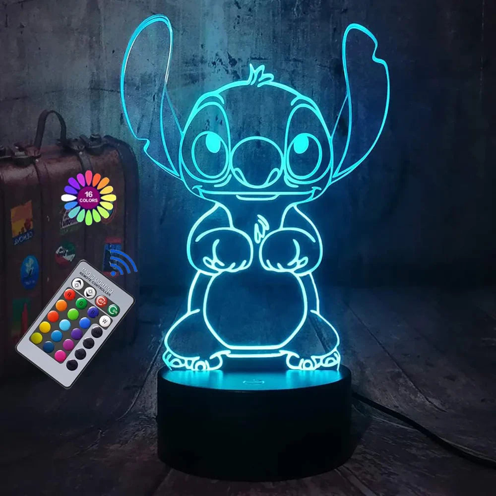 Lilo och Stitch lampa
