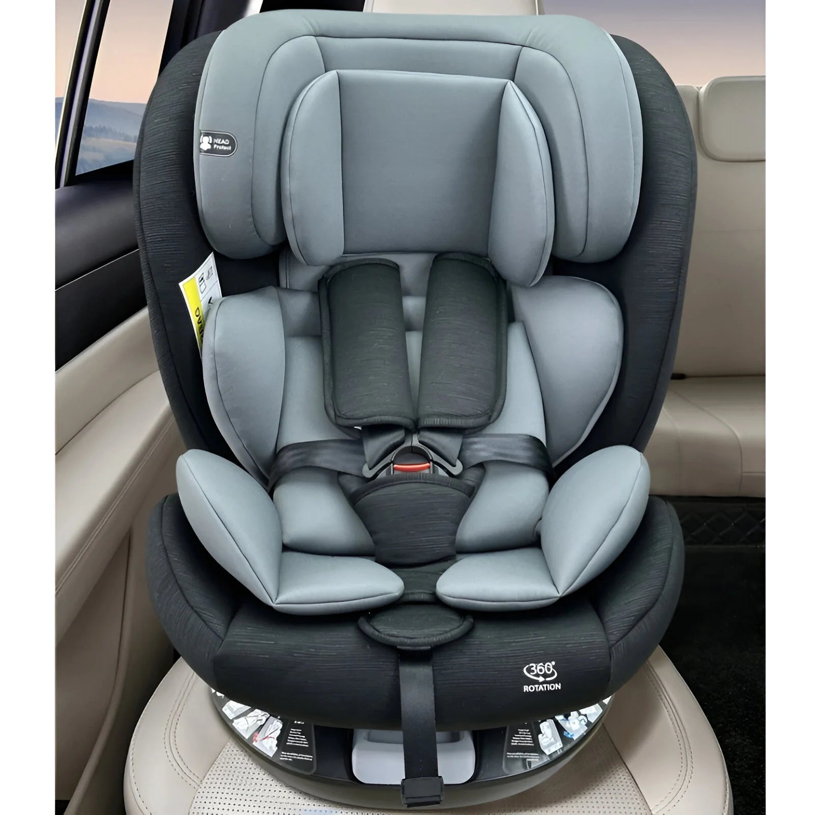 Bilbarnstol 360° ToSecure by LV - ISOFIX Interface
