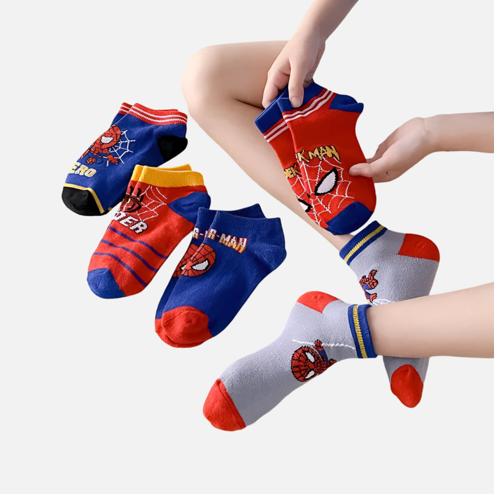Spiderman Strumpor