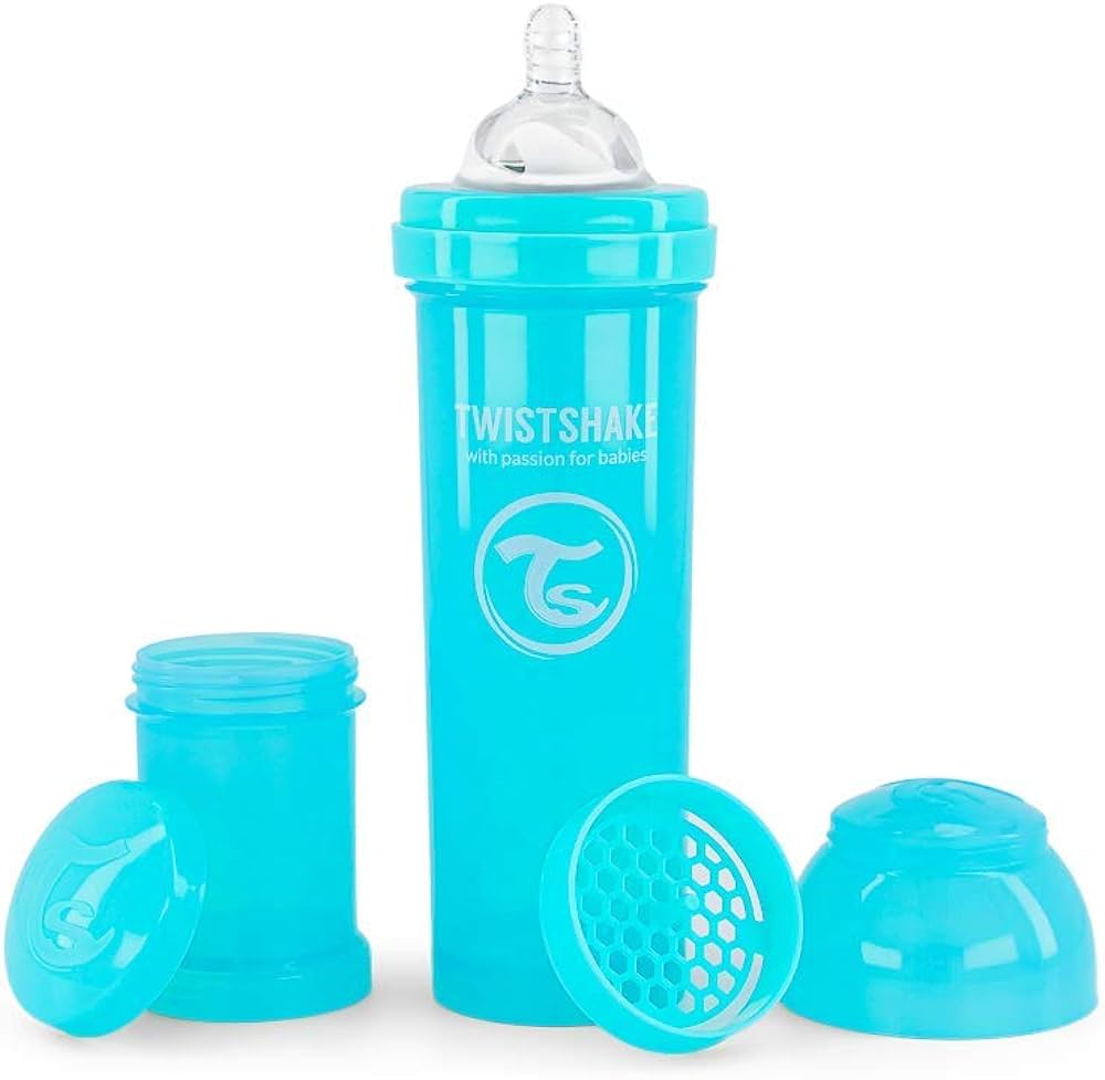 Twistshake Nappflaska Anti-Colic 330 ml blå
