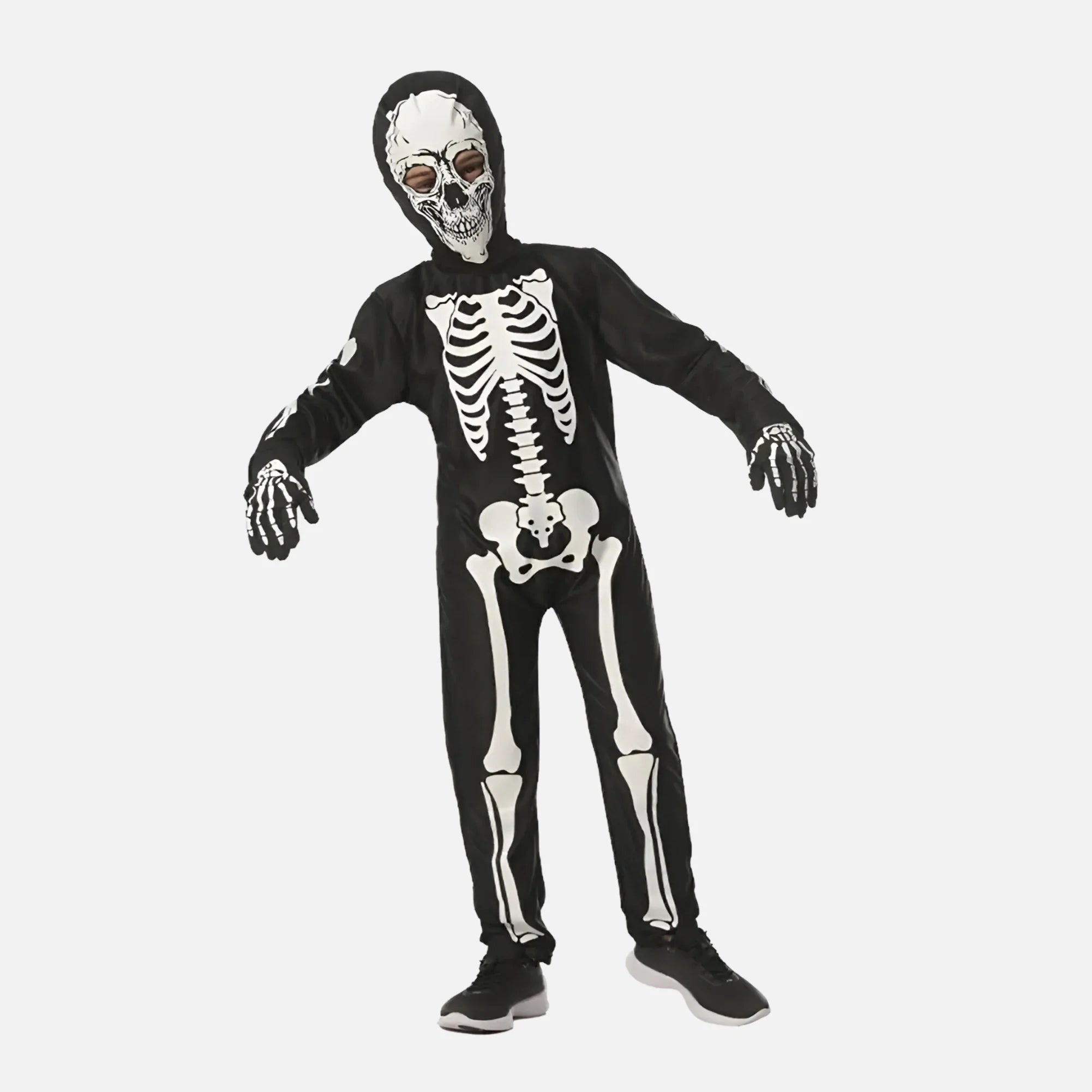 Halloween dräkt - Skelett Skräck